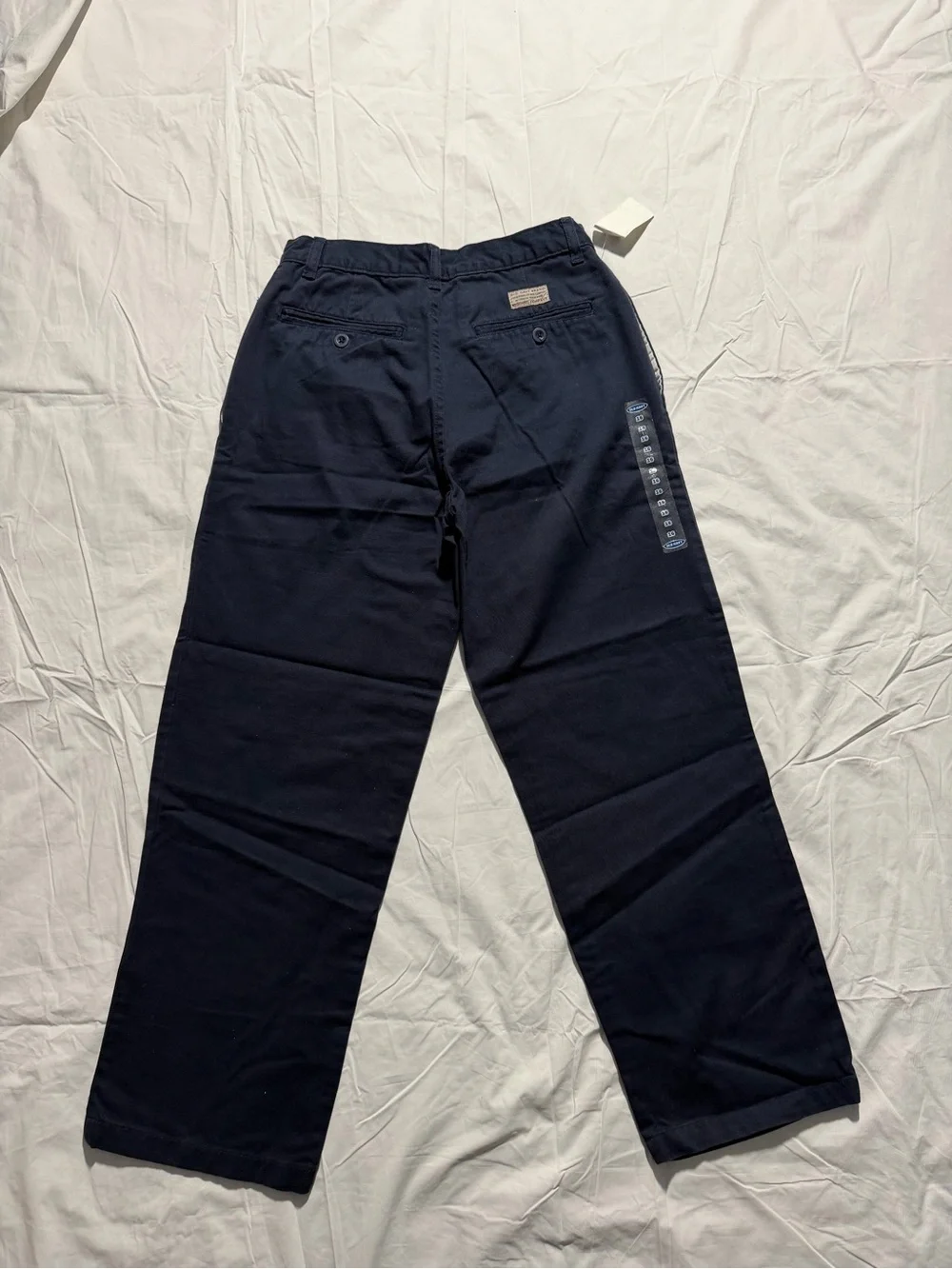 Old Navy Boys Pleated Khakis Vintage Y2K Navy Size 16